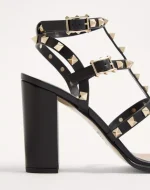 Valentino Rockstud Ankle Strap Sandal 90 Mm - Image 2
